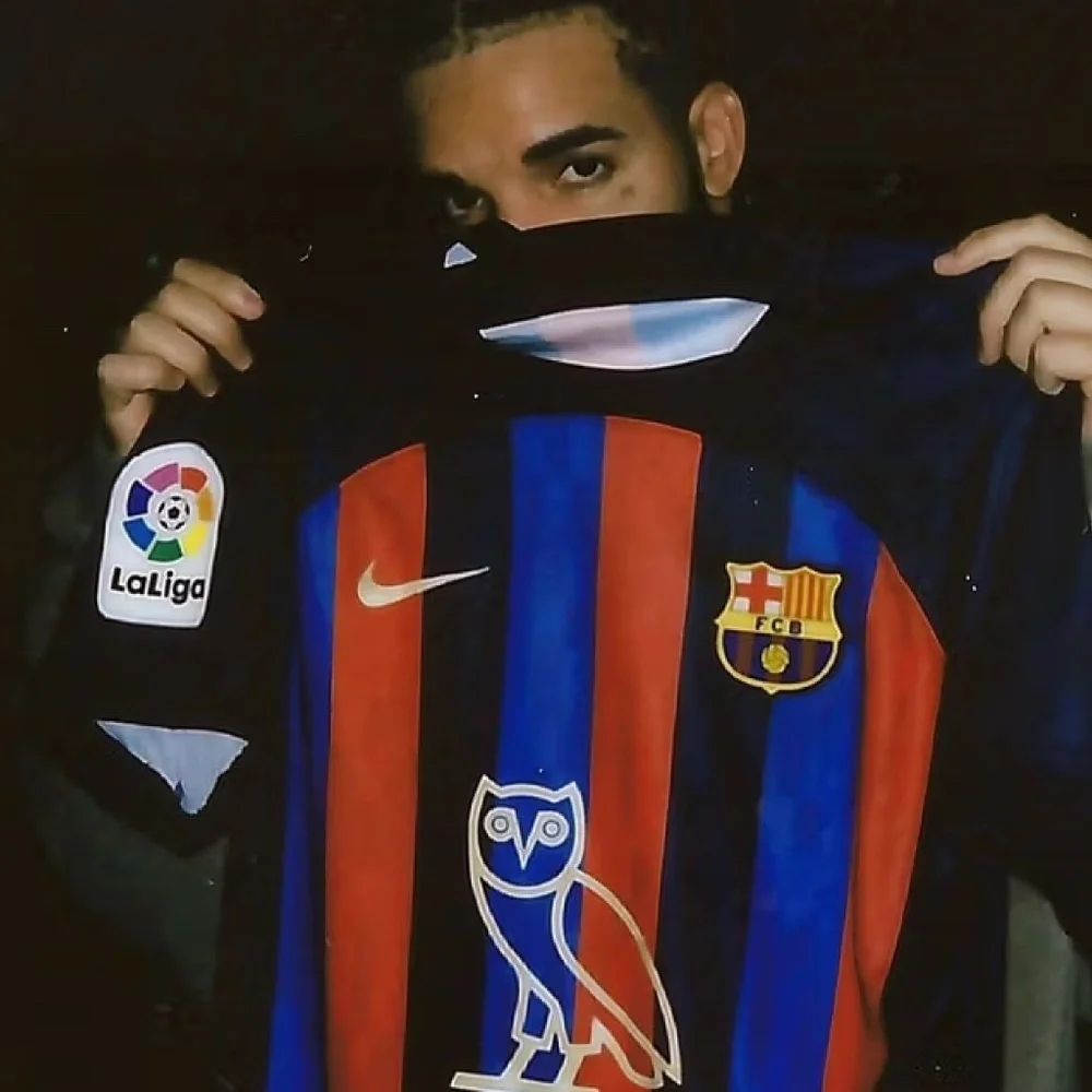 2022/23 FC Barcelona Drake Special Edition #50 Size M-L_6
